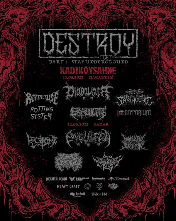 Destroy Fest. Part 1: Stay Underground